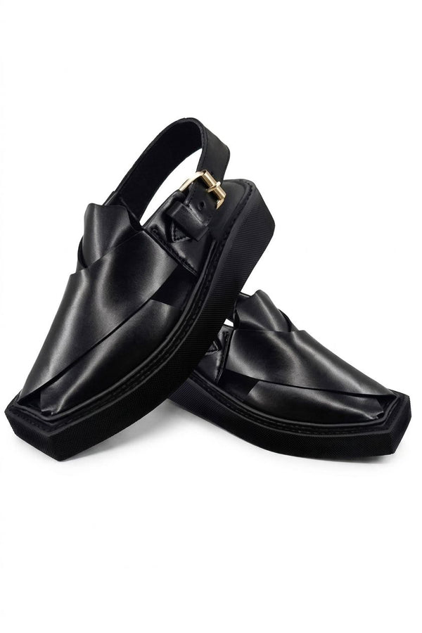 KhyberWalk Handmade Kaptaan Chappal – Premium Traditional Edition